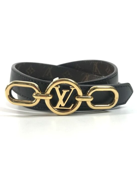 Louis Vuitton Belt LV Circle Prime 20 Reversible Monogram Canvas Brown